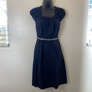Converse Navy Blue 100% cotton Dress Size XS NWOT